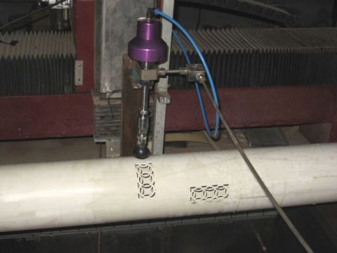 pipe engraving IWM CNC Waterjet Pipe Engraving Machine