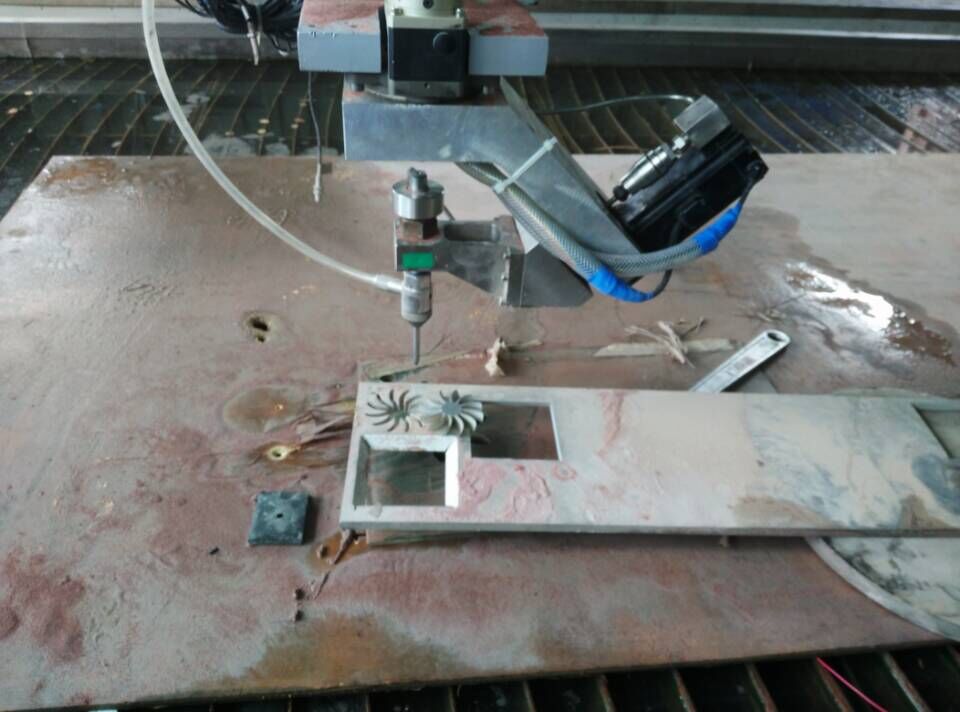 five axis Waterjet cutter